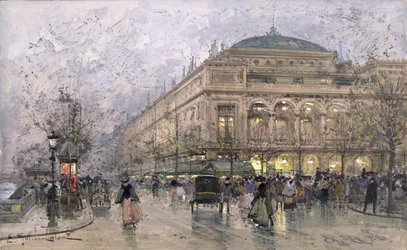 Pariser Straßenszene